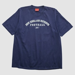 New England Patriots Reebok 2000s T-shirt - Navy Vintage on sale