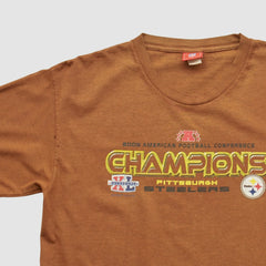 Pittsburgh Steelers NFL 2006 Long Sleeve T-shirt - Brown Vintage online
