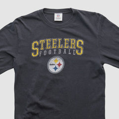 Pittsburgh Steelers NFL 2010s Long Sleeve T-shirt - Black Vintage on sale