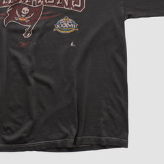 Tampa Bay Buccaneers Reebok 2003 Long Sleeve T-shirt - Black Vintage for sale