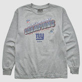 New York Giants Reebok 2011 Pullover Sweatshirt - Heather Gray Vintage for sale