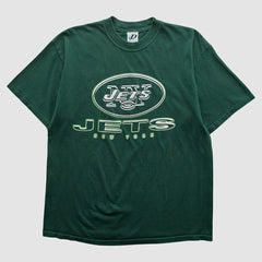 New York Jets Dynasty 2000s T-shirt - Green Vintage cheap