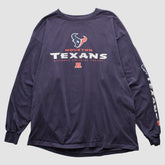 Houston Texans NFL 2000s Long Sleeve T-shirt - Navy Vintage outlet