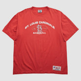 St. Louis Cardinals Majestic 2000 T-shirt - Red Vintage