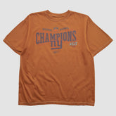 New York Giants Reebok 2007 T-shirt - Orange Vintage for sale