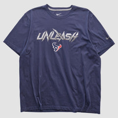Houston Texans 2010s T-shirt - Navy Vintage discount