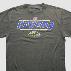 Baltimore Ravens NFL 2000s T-shirt - Dark Heather Gray Vintage discount