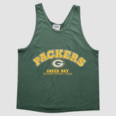 Green Bay Packers CSA 90s Tank - Green Vintage discount