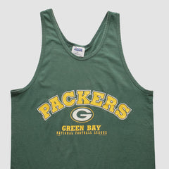 Green Bay Packers CSA 90s Tank - Green Vintage discount