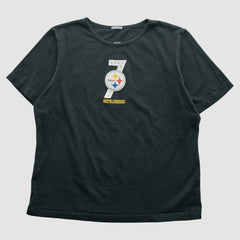Pittsburgh Steelers 2000s T-shirt - Black Vintage sale