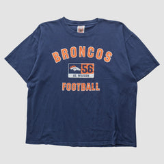 Denver Broncos NFL 2000s T-shirt - Navy Vintage cheap