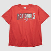 Washington Nationals CSA 2000s T-shirt - Red Vintage
