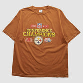 Pittsburgh Steelers AAA 2005 T-shirt - Brown Vintage on sale