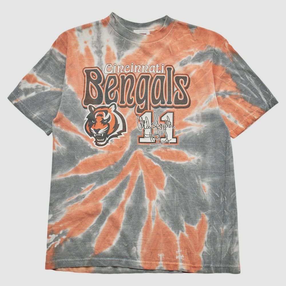 Cincinnati Bengals Sport Attack 90s T-shirt - Gray Vintage on sale