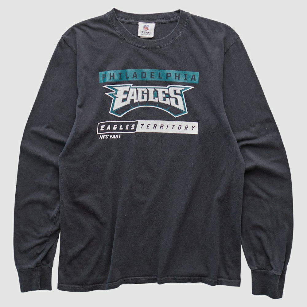 Philadelphia Eagles NFL 2010s Long Sleeve T-shirt - Black Vintage online