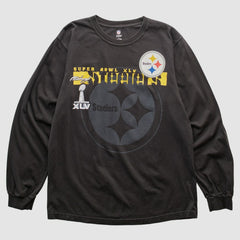 Pittsburgh Steelers NFL 2011 Long Sleeve T-shirt - Black Vintage online