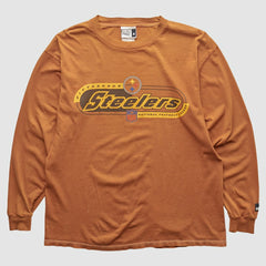 Pittsburgh Steelers 2000s Long Sleeve T-shirt - Brown Vintage online