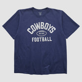 Dallas Cowboys Reebok 2000s T-shirt - Navy Vintage cheap
