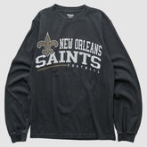 New Orleans Saints Reebok 2000s Long Sleeve T-shirt - Black Vintage outlet