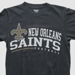New Orleans Saints Reebok 2000s Long Sleeve T-shirt - Black Vintage outlet
