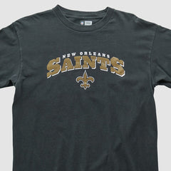 New Orleans Saints NFL 2000s Long Sleeve T-shirt - Black Vintage outlet