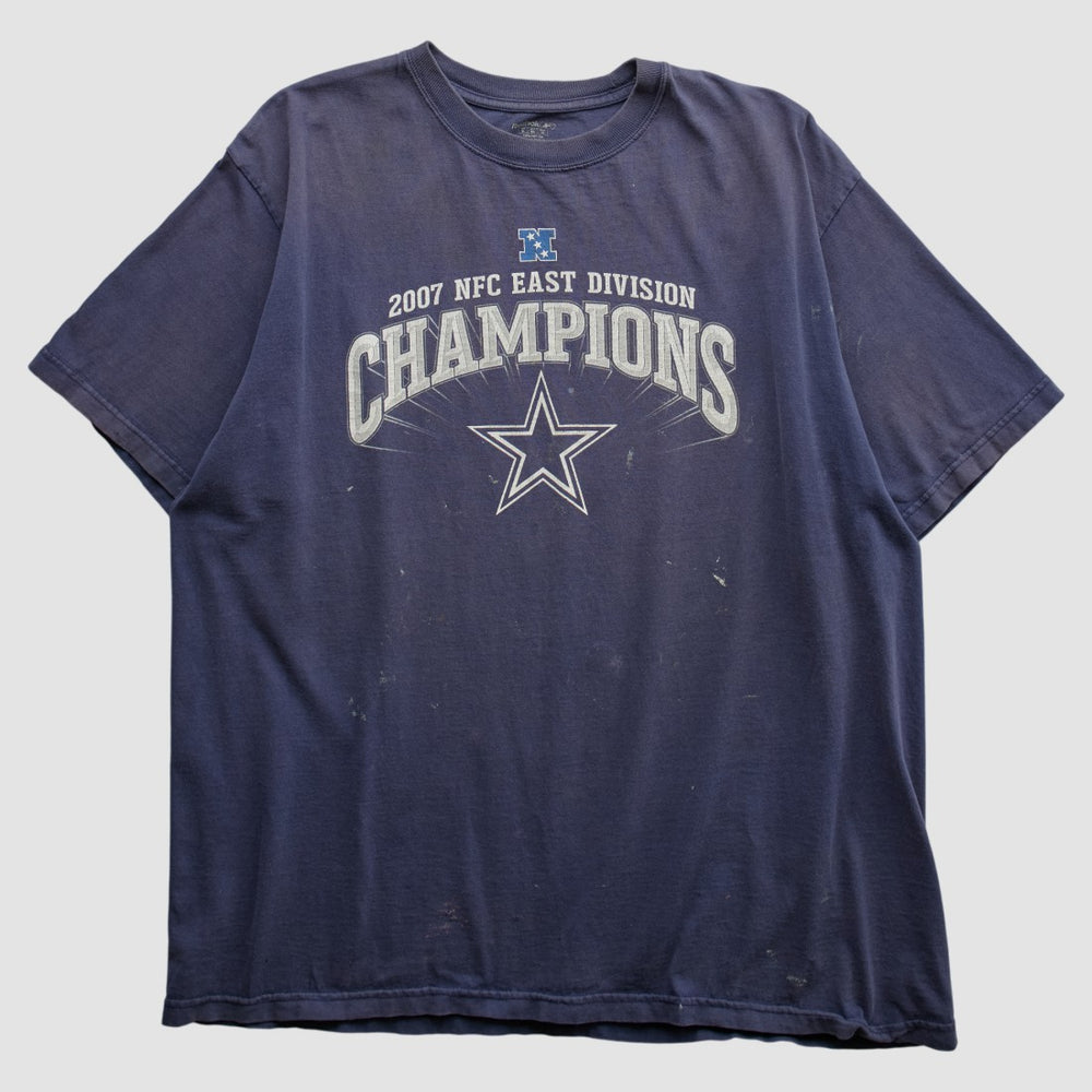 Dallas Cowboys Reebok 2007 T-shirt - Navy Vintage outlet