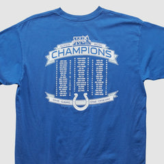 Indianapolis Colts Reebok 2007 T-shirt - Blue Vintage sale