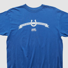 Indianapolis Colts Reebok 2007 T-shirt - Blue Vintage sale