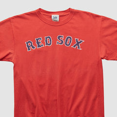 Boston Red Sox Lee Apparel 2000s T-shirt - Red Vintage