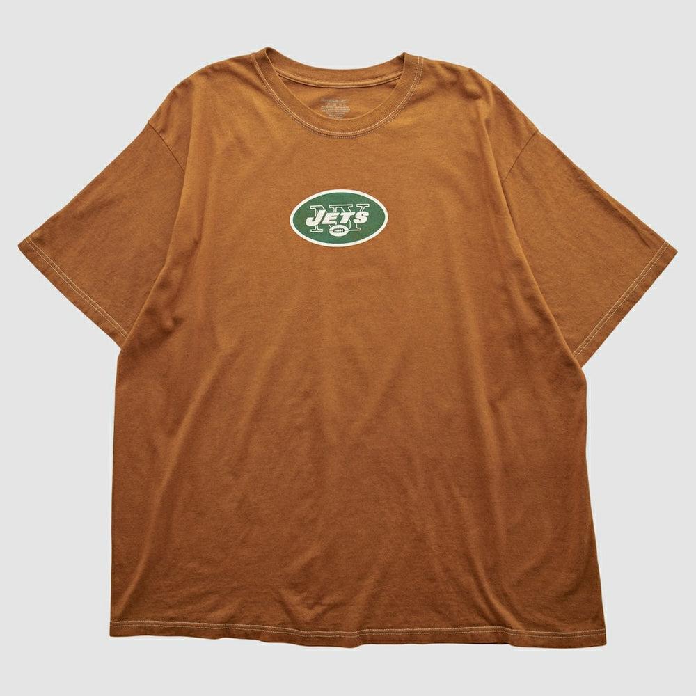 New York Jets Reebok 2000s T-shirt - Orange Vintage sale