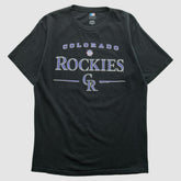 Colorado Rockies MLB 2010 T-shirt - Black Vintage