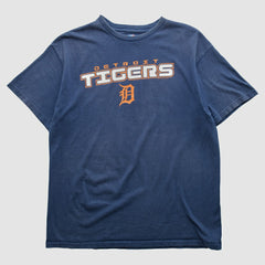 Detroit Tigers Genuine merchandise 2010s T-shirt - Navy Vintage