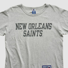 New Orleans Saints Champion 1994 T-shirt - Heather Gray Vintage discount