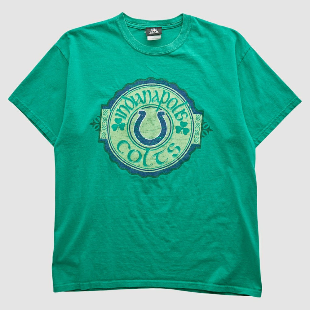 Indianapolis Colts NFL 2010s T-shirt - Green Vintage discount