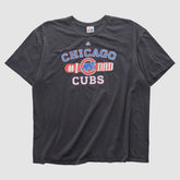 Chicago Cubs Majestic 2010s T-shirt - Black Vintage