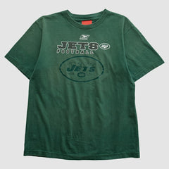 New York Jets Reebok 2000s T-shirt - Green Vintage discount