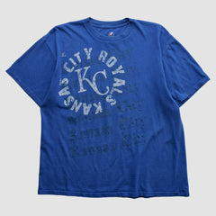 Kansas City Royals Majestic 2010s T-shirt - Blue Vintage