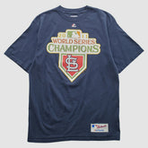 St. Louis Cardinals Majestic 2011 T-shirt - Navy Vintage