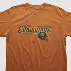 Pittsburgh Steelers Reebok 2007 T-shirt - Orange Vintage discount