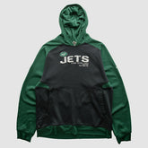 New York Jets Reebok 2010s Hooded Pullover Sweatshirt - Black Vintage sale