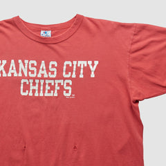 Kansas City Chiefs Champion 90s T-shirt - Red Vintage on sale