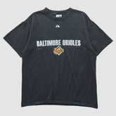 Baltimore Orioles Majestic 2007 T-shirt - Black Vintage