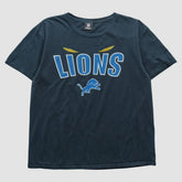 Detroit Lions NFL 2010s T-shirt - Navy Vintage discount