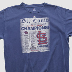 St. Louis Cardinals Majestic 2011 T-shirt - Navy Vintage
