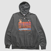 New York Mets Majestic 2015 Hooded Pullover Sweatshirt - Dark Heather Gray Vintage