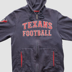 Houston Texans Reebok 2010s Hooded Full Zip Sweatshirt - Navy Vintage online
