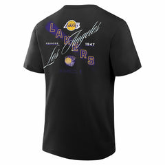 Los Angeles Lakers SOS T-Shirt - Black on sale