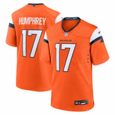Lil'Jordan Humphrey Denver Broncos Team Game Jersey - Orange | Nike discount