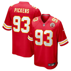 Zacch Pickens Kansas City Chiefs Team Game Jersey - Red | Nike outlet