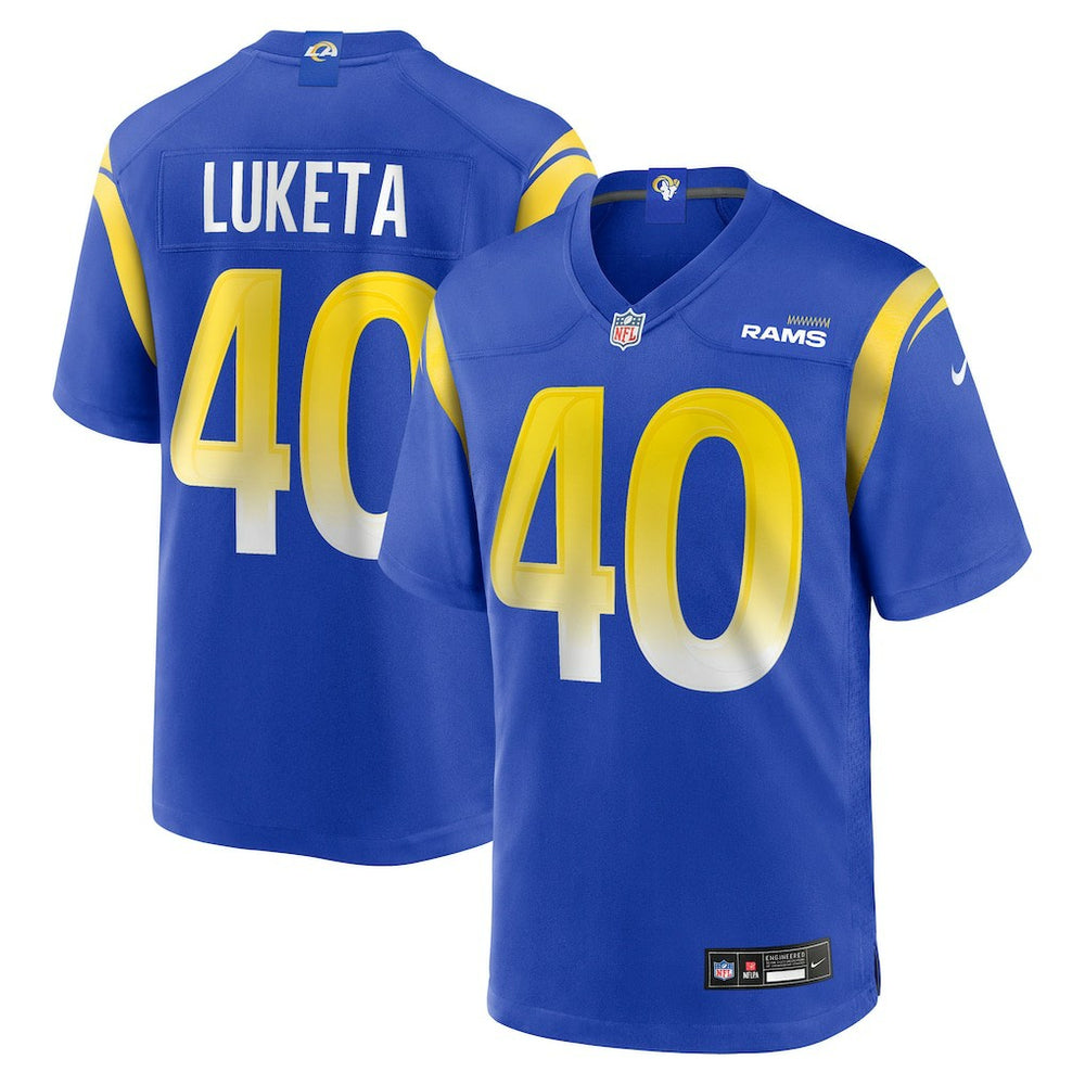 Jesse Luketa Los Angeles Rams Team Game Jersey - Royal | Nike outlet